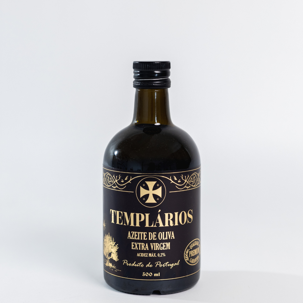 TEMPLÁRIOS AZEITE DE OLIVA EXTRA VIRGEM PREMIUM PORTUGUÊS ACIDEZ 0,2% 500 Ml vidro - Imagem 2