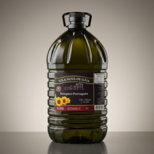 Óleo de Girassol Vila Nova de Gaia 5,01L – Com Azeite de Oliva | Uso Culinário | Embalagem Econômica