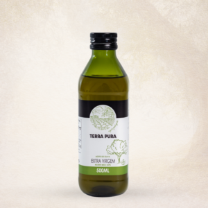 TERRA PURA AZEITE DE OLIVA EXTRA VIRGEM FRUTADO PORTUGUÊS ACIDEZ 0,4% 500 ML VIDRO