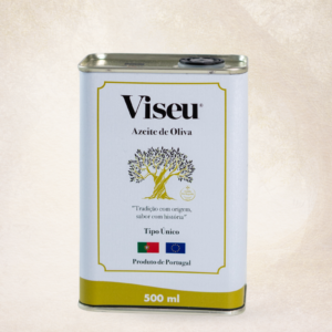 VISEU AZEITE DE OLIVA TIPO ÚNICO PORTUGUÊS ACIDEZ MÁXIMA 1,0% 500 Ml LATA